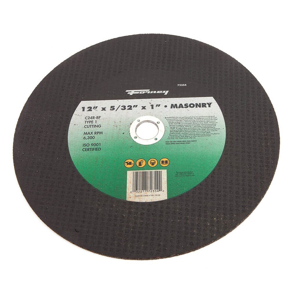 72354 Cutting Wheel, Masonry/Aspha